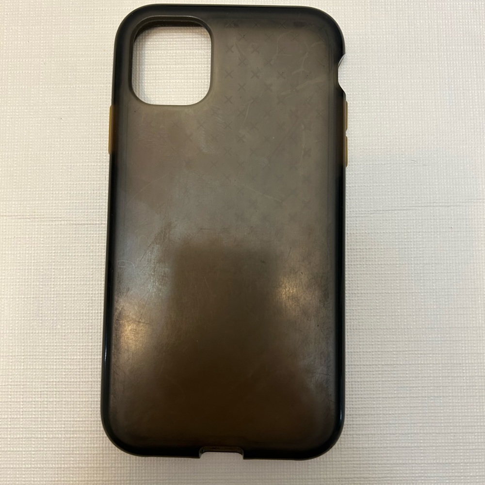 Black and yellow iPhone 11 case